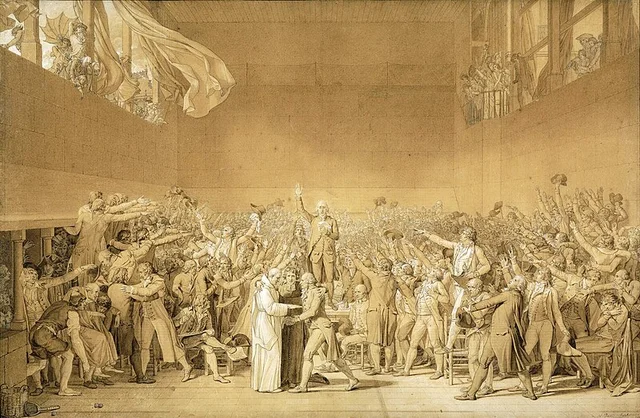 L’assemblea constituent (quadre de Jacques-Louis David)