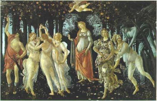 La Primavera by Botticelli