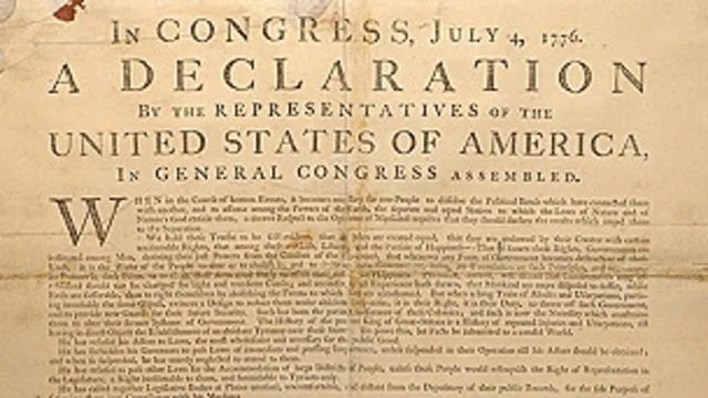 Declaración de independencia de los EEUU