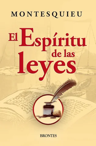 Publicación del Espíritu de las Leyes de Montesquieu