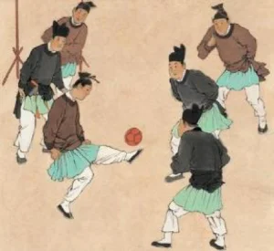 Chinese Military Forces Played "Tsu Chu"