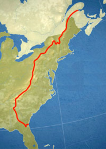 Proclamtion Line of 1763