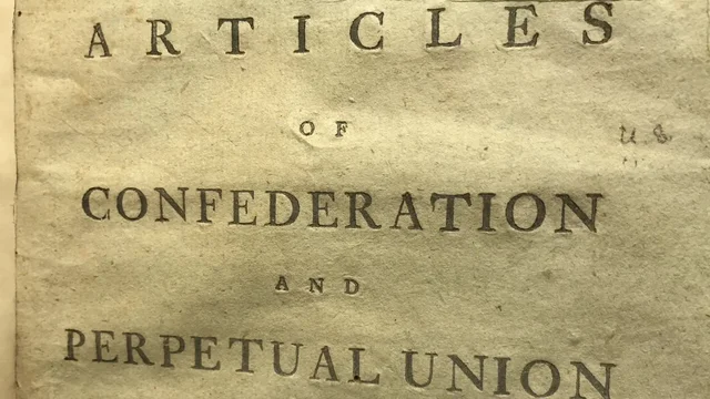 Articles of Confederation
