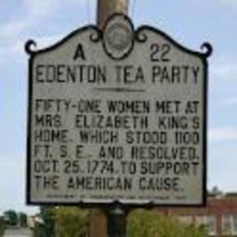 Edenton Tea Party
