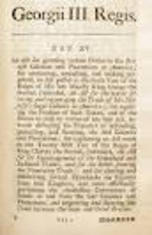Sugar Act of 1764