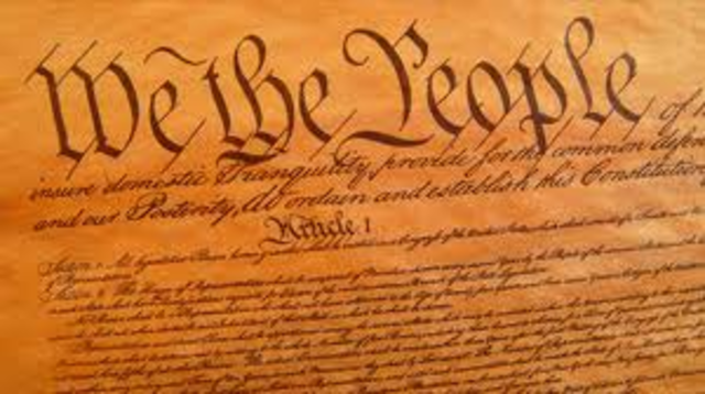 United States Constitution signed