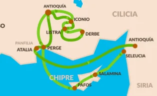 Primer viaje misionero