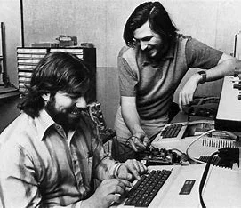 Wozniak y Steve Jobs