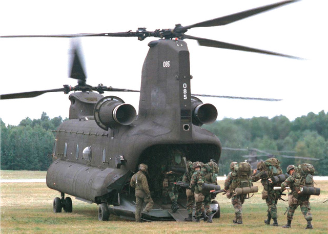 Boeing Helicopter Loading Ramp