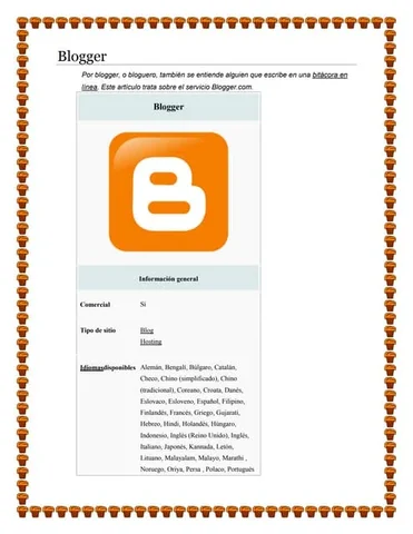 que fecha permitió crear bitácoras?