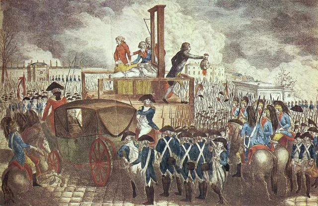 Girondinoen Konbentzioa - Luis XVI.aren exekuxioa