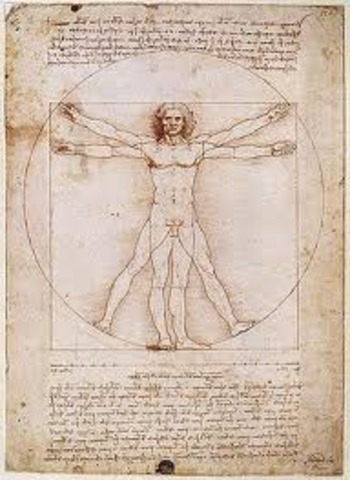 Virtruvian Man, Leonardo Da Vinci