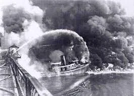 Incendio del río Cuyahoga