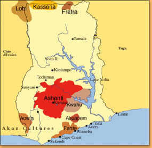 Ashanti Empire Formed in Africa