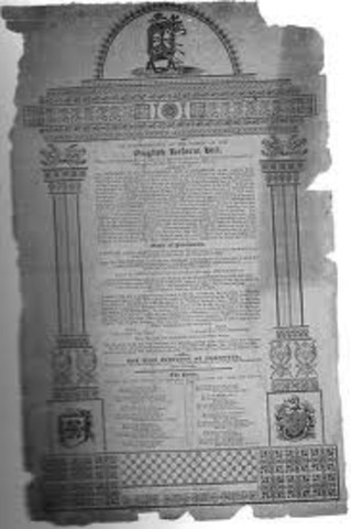 First Reform Bill passed