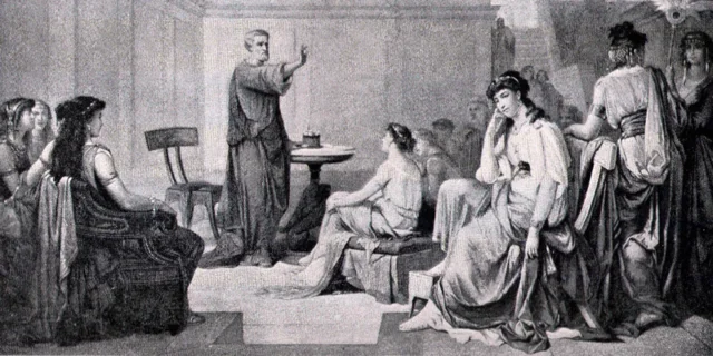 La escuela de Pitagoras