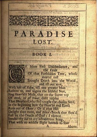 Milton publishes Paradise Lost