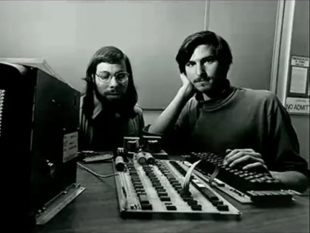 Wozniak y Steve Jobs