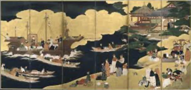 Portuguese reach Japan