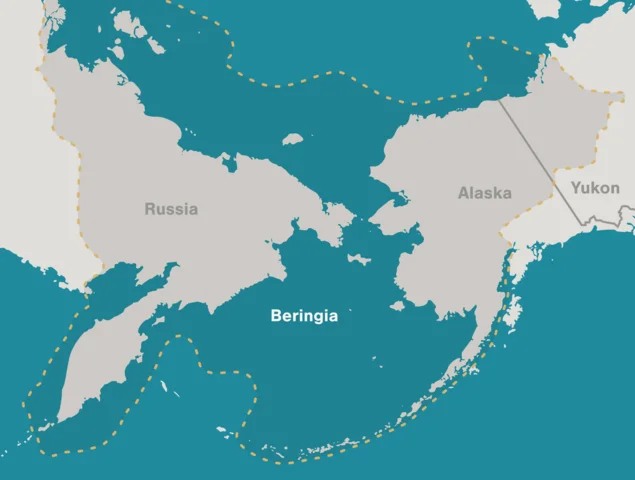 Migration over the Bering Strait Land Bridge