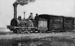 Inauguration du premier chemin de fer