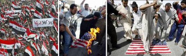 Anti-American Iraqi Protest