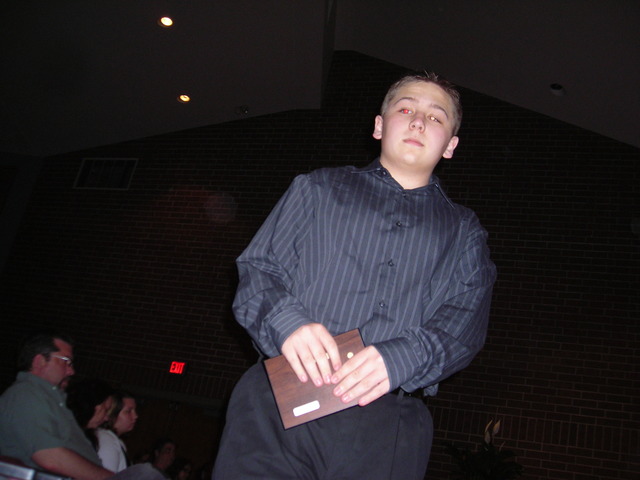 Me at the reward show