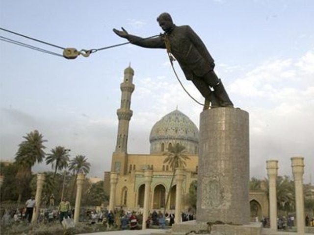 Saddam No Longer on Top