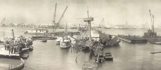 The start of the Spanish-American War