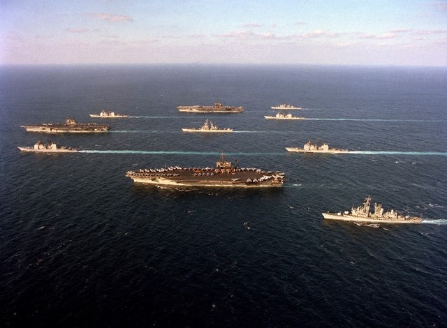 Ten Ship Task Force to Grenada