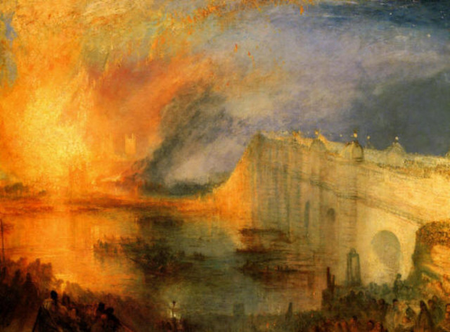 The Burning of the Houses of Parliament