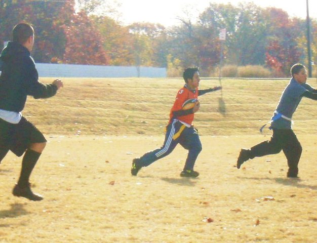 ...I started Thanksgiving football.