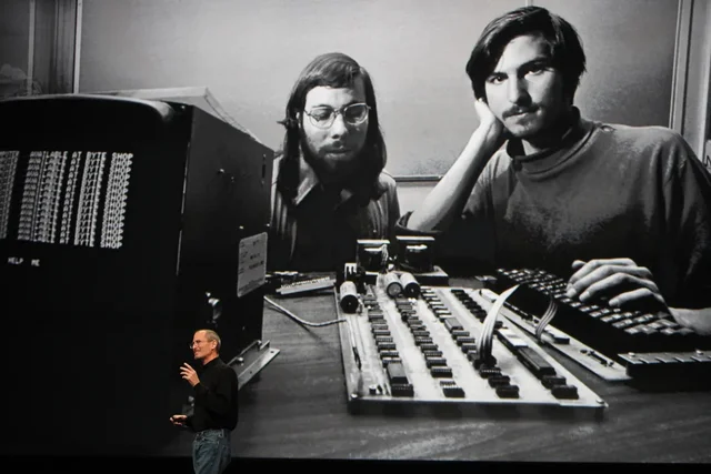 Wozniak y Steve Jobs