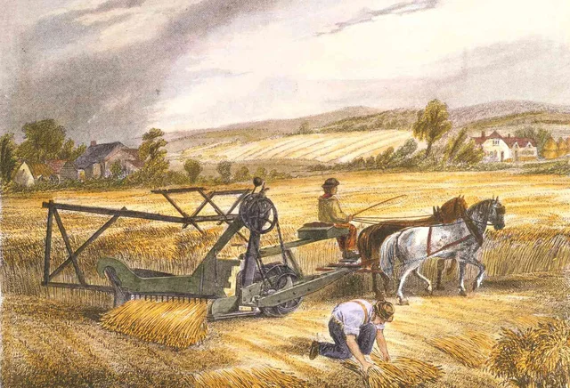 McCormick's Reaper is Patented