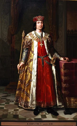 Fernando es coronado monarca de Aragón /Unión dinástica.