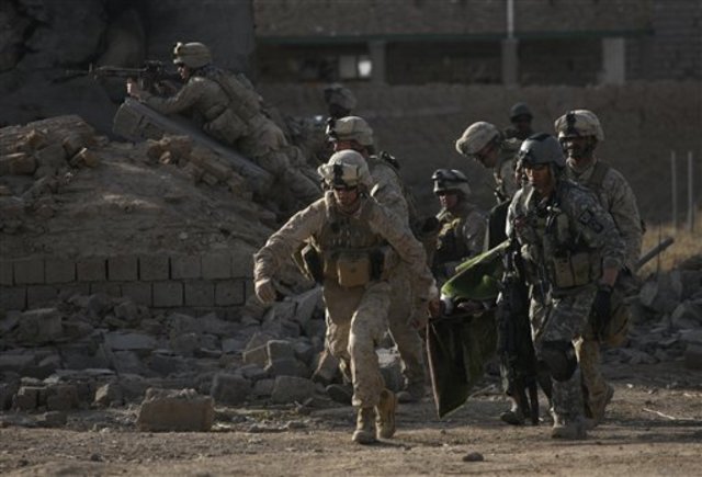 U.S. invades Afghanistan
