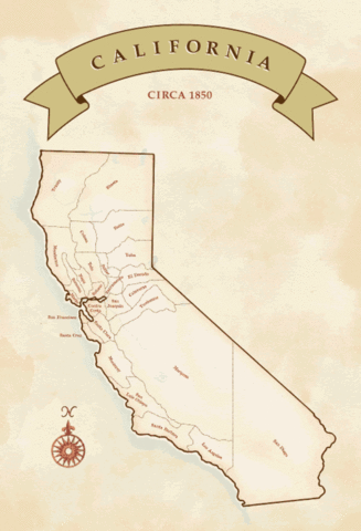 California applies for statehood
