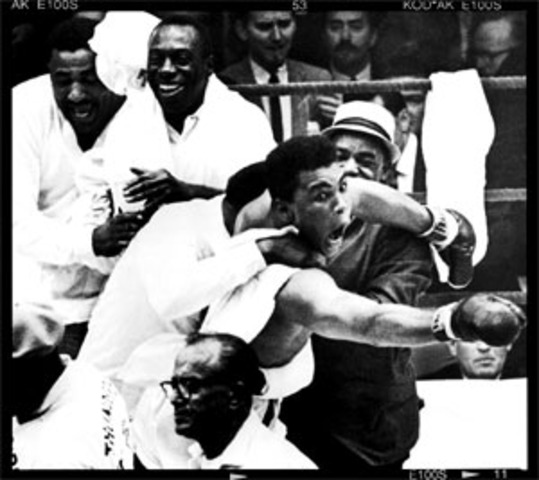 Muhammad Ali became the World Heavyweight Boxing Champion.