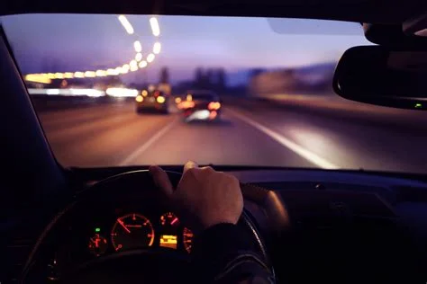 My first time learning how to drive