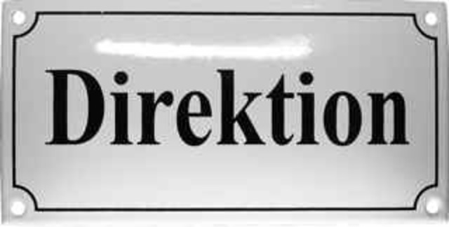 Abgabe Dispositionen (Direktion)