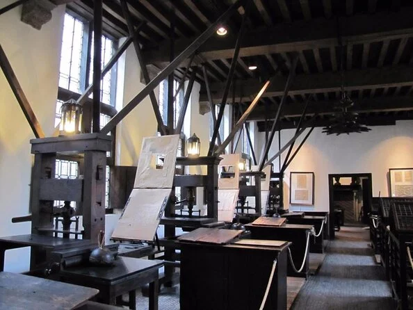 Début de l'imprimerie des Plantin à Anvers