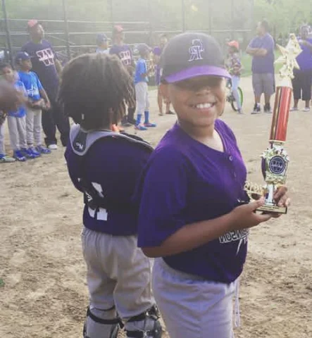 I played baseball for a baseball team