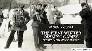 1st winter olympics held