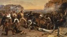 The battle of the Alamo