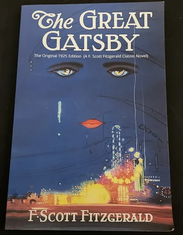 The Great Gatsby published by F. Scott Fitzgerald