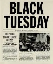 Black Tuesday (Stock Market Crash)