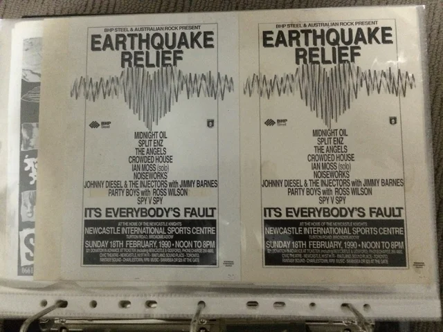 Return to Newcastle for quake relief