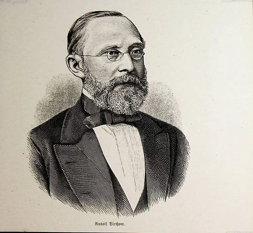 Rudolf Virchow en 1858