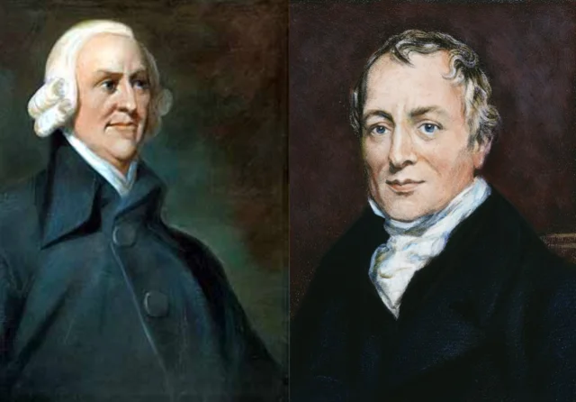 Adam Smith, David Ricardo