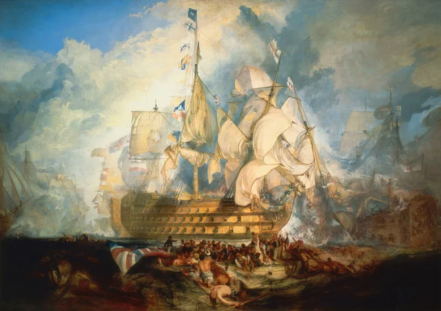 La Batalla de Trafalgar